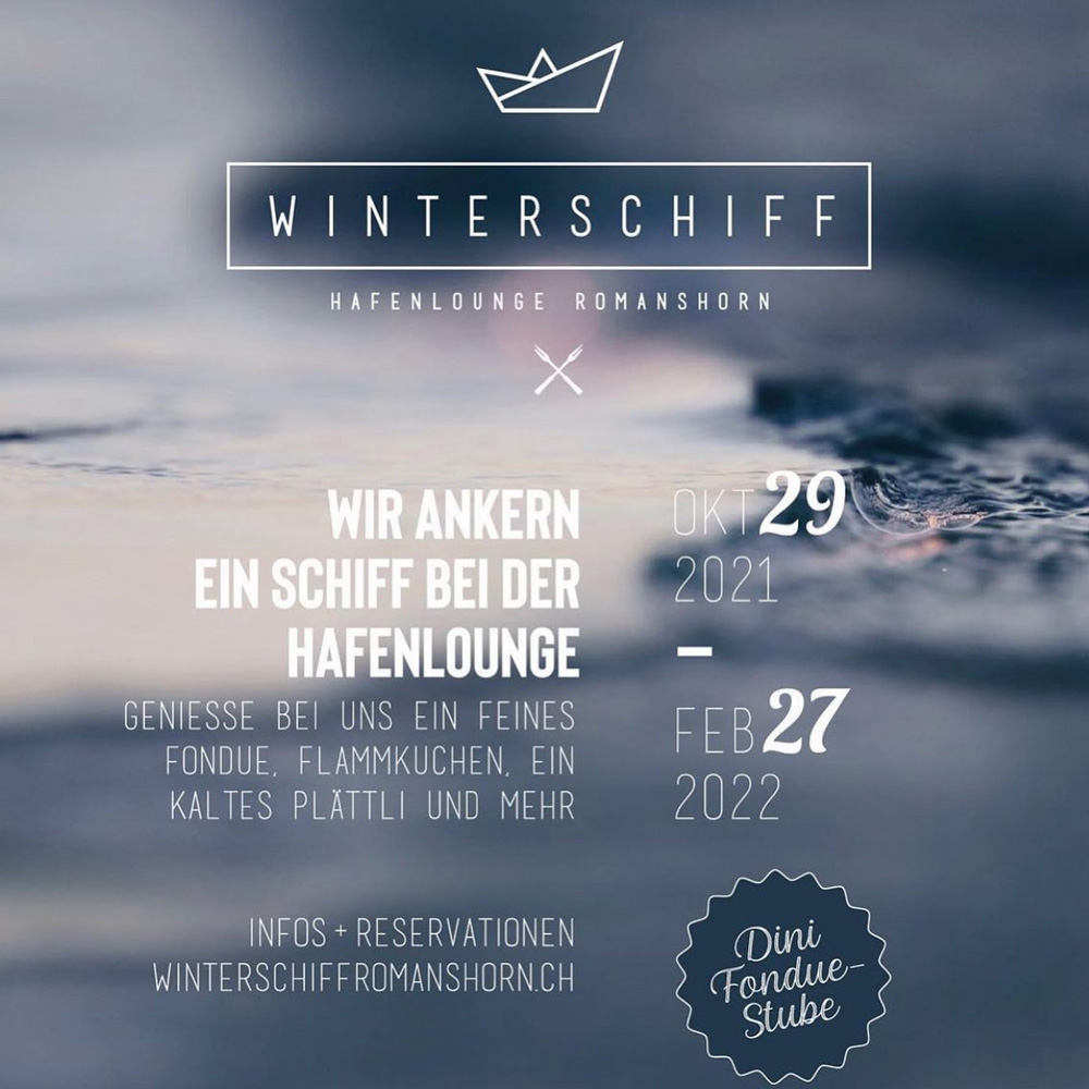 Winterschiff Romanshorn | raumwunder | Ergänzende Dekoration